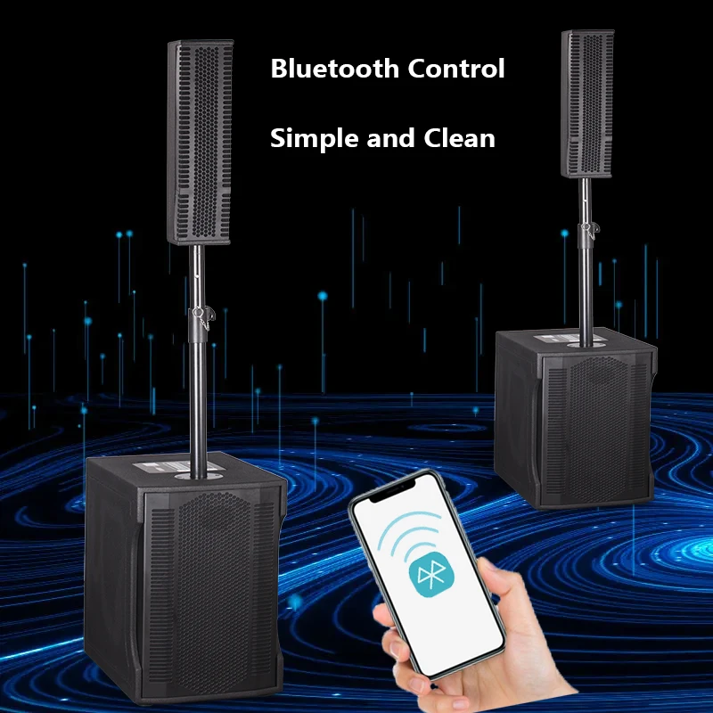 Column Speakers Line Array Speakers Professional Audio System Sound Professional Music Active Portable Speaker Subwoofer 12 Inch