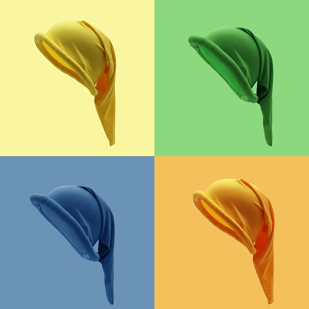 

7pcs Christmas Dwarf Hats Gnome Costume Caps For Holiday Party Masquerade Halloween Cosplay Accessories Party Supplies