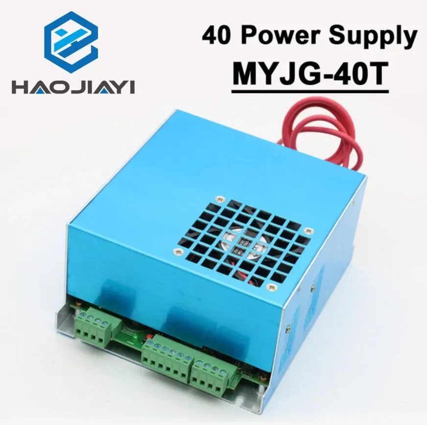 

40W CO2 Laser Power Supply MYJG-40T 110V 220V for CO2 Laser Engraving Cutting Machine 35-50W MYJG