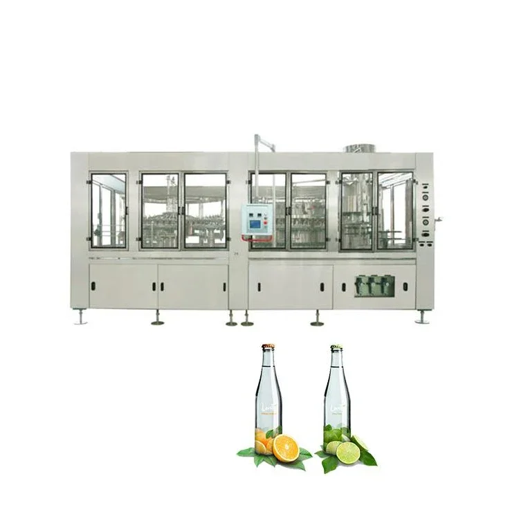 Plastic Glass Bottle Carbonated Drink Filling Machine Automatic Beverage Alcohol Water Making Production Line Manufacture