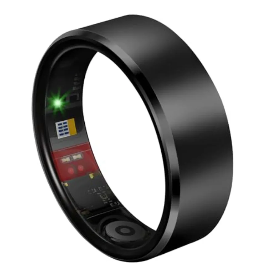 

Умное кольцо для здоровья 2.0 для женщин и мужчин: тонкий дизайн, устойчивость к царапинам и отпечаткам пальцев, эффективный чип, фитнес-трекер, мониторинг сердечного ритма