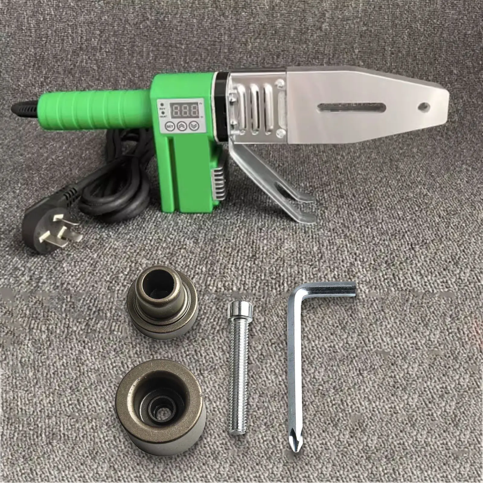 

2 шт. головка для сварки труб PPR 20-32 мм, головка для горячего расплава, сварочная головка, утолщенная антипригарная головка для труб, головка для сварки гнезда