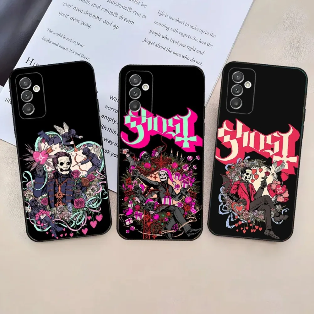 

Rock Band G-GhostS Phone Case For Samsung Galaxy A20,A21s,A22,A31,A32,A52,A53,A72,73,A80,A91 Soft Black Phone Cover