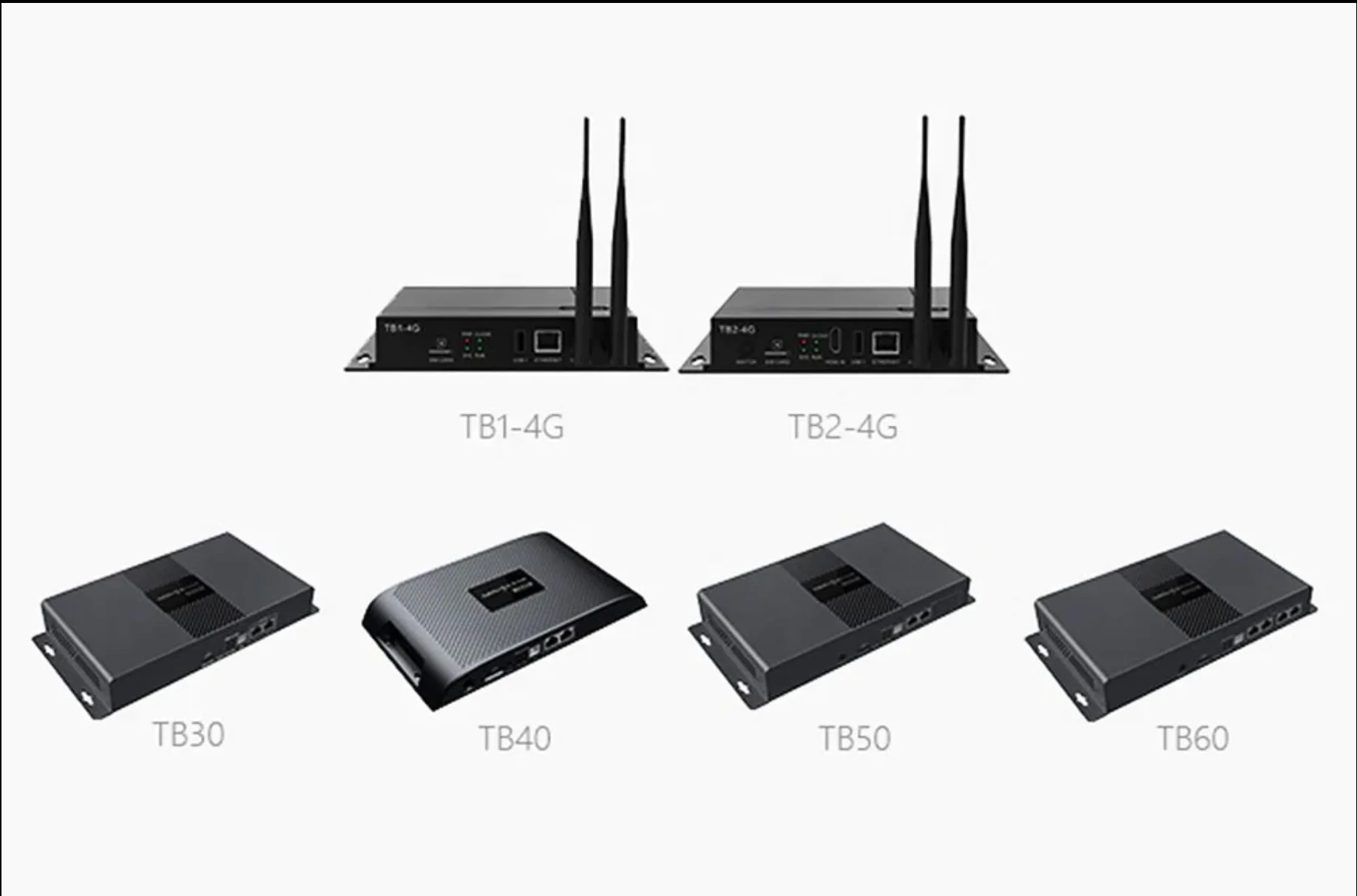 

Novastar Taurus TB1/TB2/TB30/TB40/TB50/TB60 with 4G module Multi-Media Player LED Screen Control box