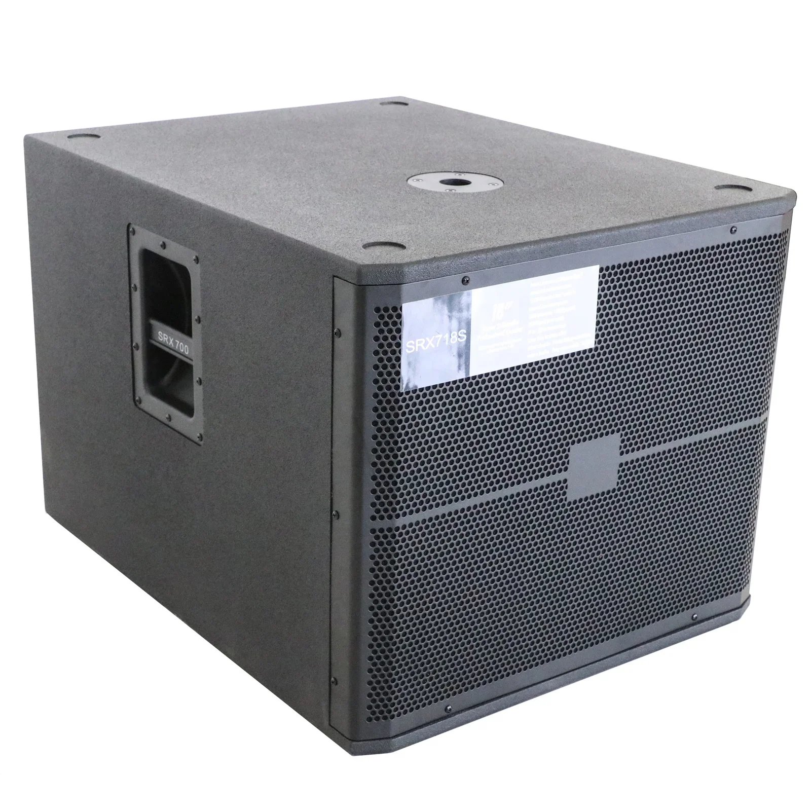 Subwoofer profissional para performance em palco