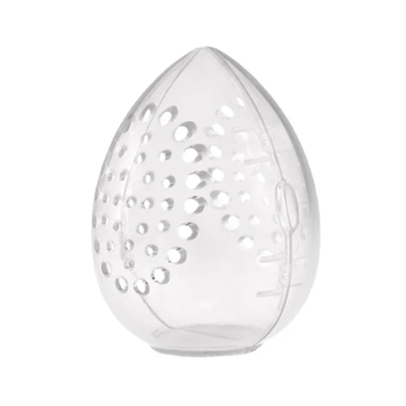 AfricTransparent Puffs Boîte de vaccage, Mallette de Rangement, Support d'Éponge Portable, Cosmétique en Forme d'emouf, Porte-Bouffée de Maquillage T1, Vente en Gros, 1 Pièce