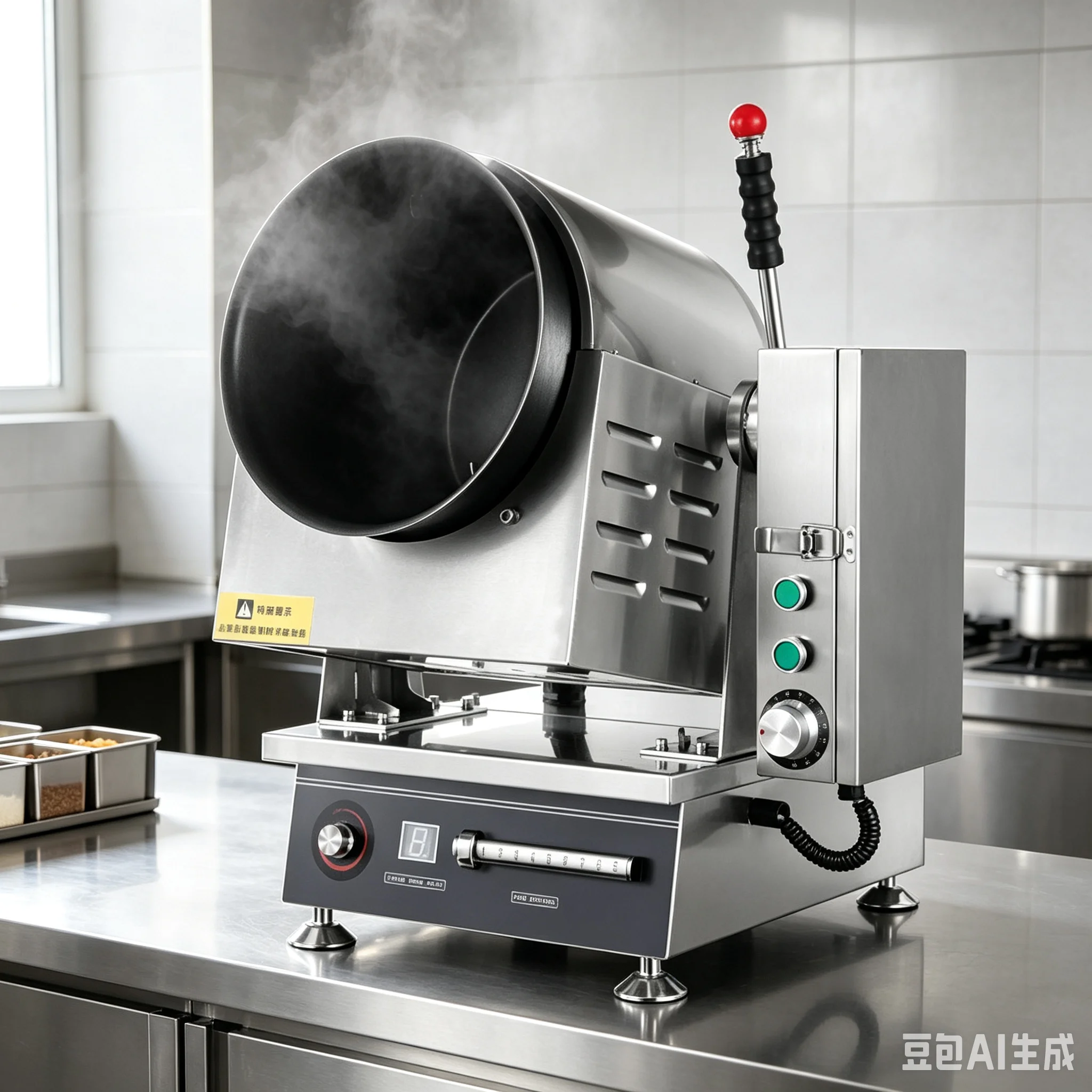 Automatic Fried Rice Cooker Machine Restaurant Cooking Machine Strong Firepower