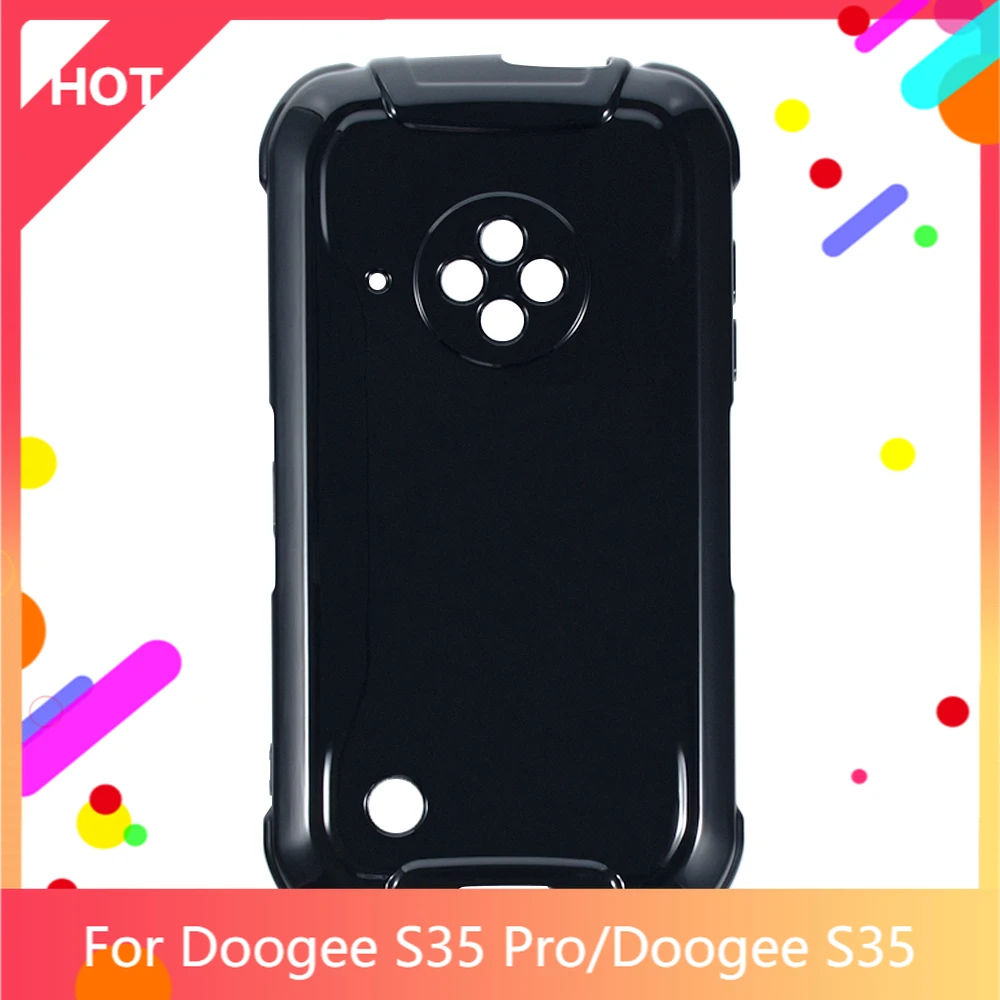 S35 Case Matte Soft Silicone TPU Back Cover For Doogee S35 Pro Doogee S35T Phone Case Slim shockproof