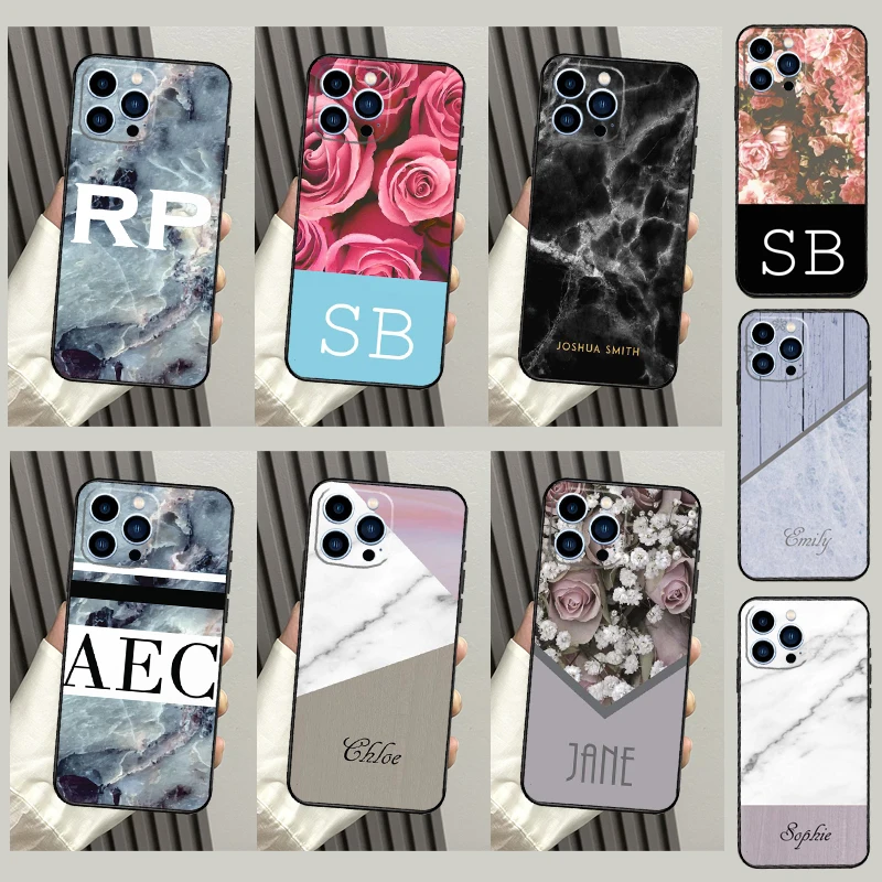 حافظة أولية مخصصة من الرخام لهاتف آيفون 16 15 14 برو ماكس 11 برو ماكس 12 13 ميني X XR XS ماكس بلس