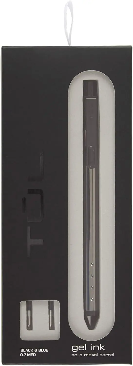 

Ручка-роллер Fine Writing с металлическим корпусом, выдвижная, средний стержень 0,7 мм, цвет серый металлик, с различными цветами чернил