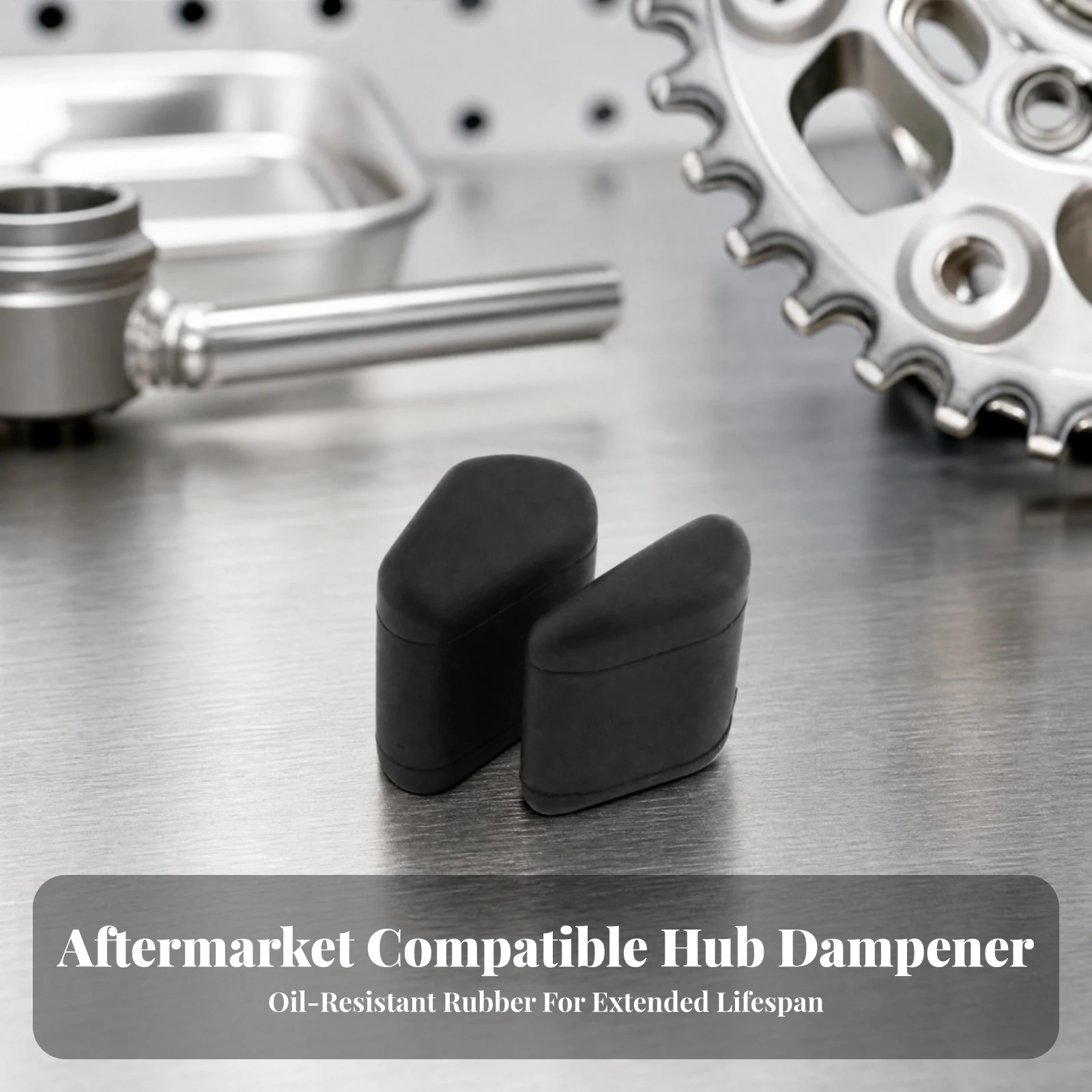 6 Pieces Wheel Hub Drive Cushion Lightweight Sprocket Carrier Cushion for Motorcycle Owners