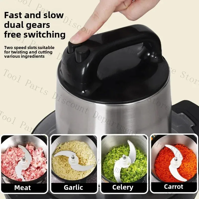 Cassava Plantain Yam Pounding Stainless Steel Pounder Fufu Maker African Household Kitchenware 6L