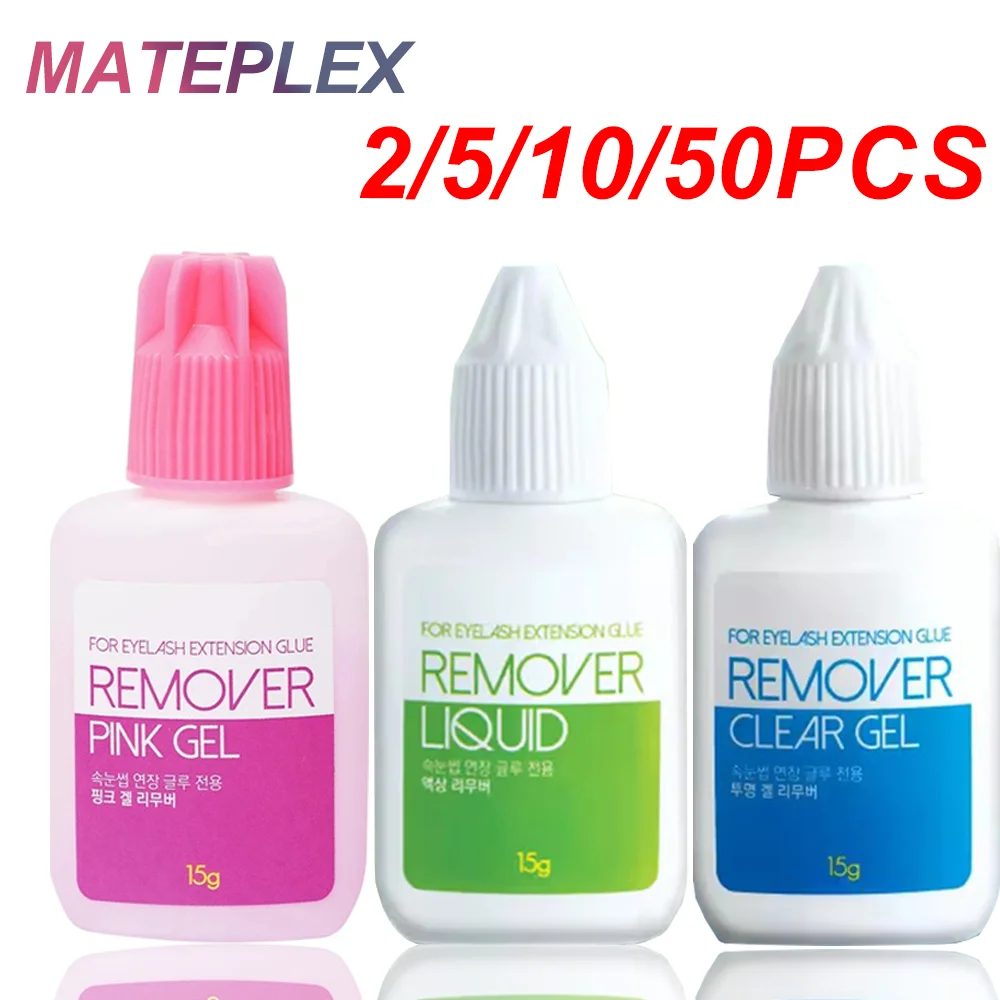 Liquid Remover for Eyelash Extension Glue Low Irritation Lash Glue Remover Original Korea Sky Beauty Makeup Tool 15g