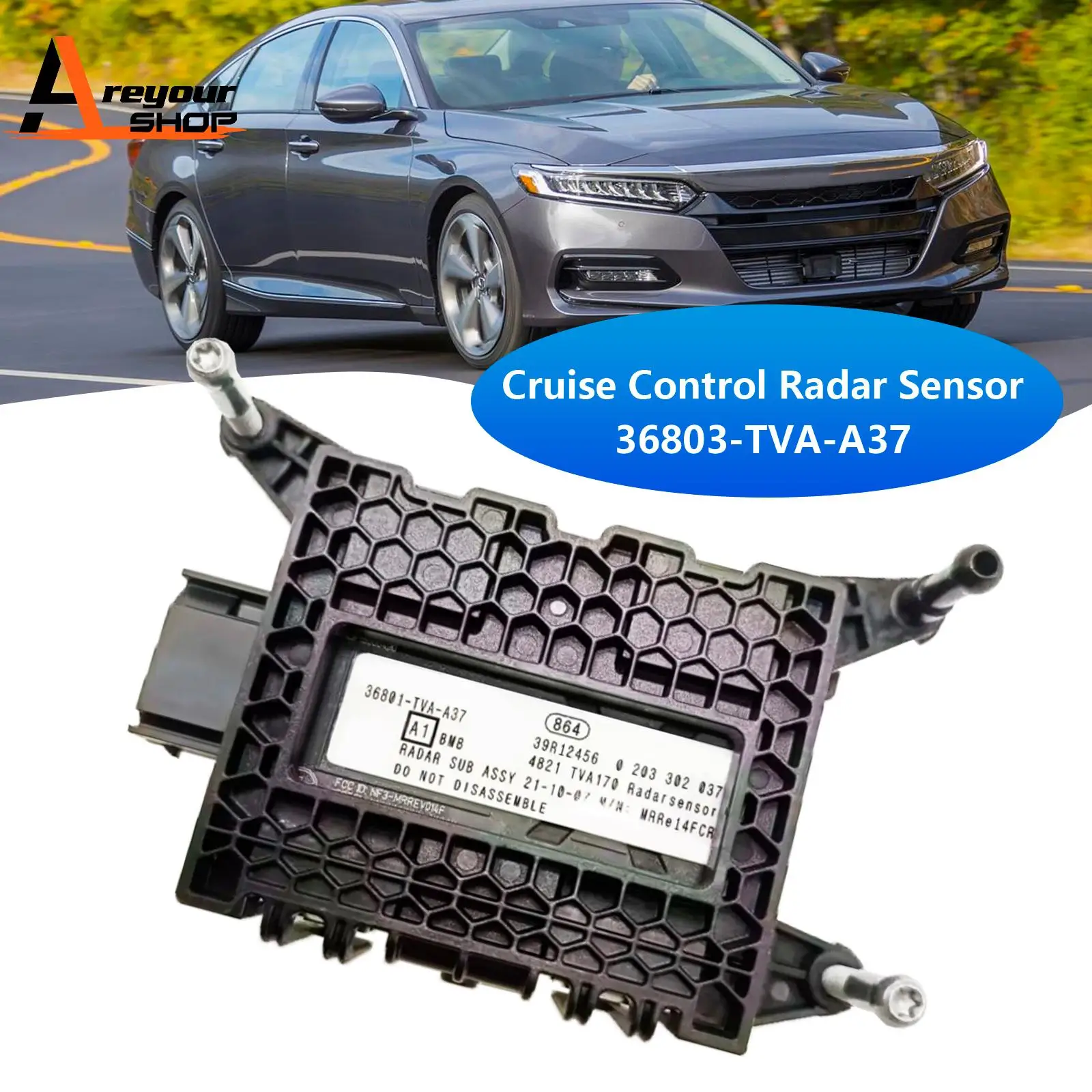 Radar Cruise Control Distance Sensor 36803-TVA-A37 for Honda Accord EX LX 18-20