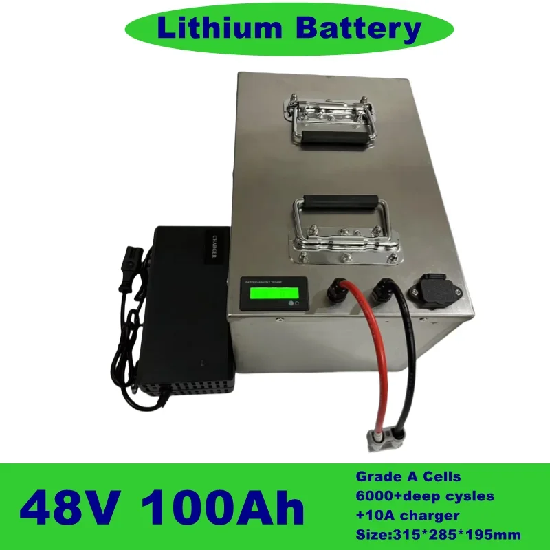

Аккумуляторы=23 ioni di litio 48V 100AH=23 ioni di litio BMS за 5000w UPS скутер bici trasporto Club sistema solare + caricaba