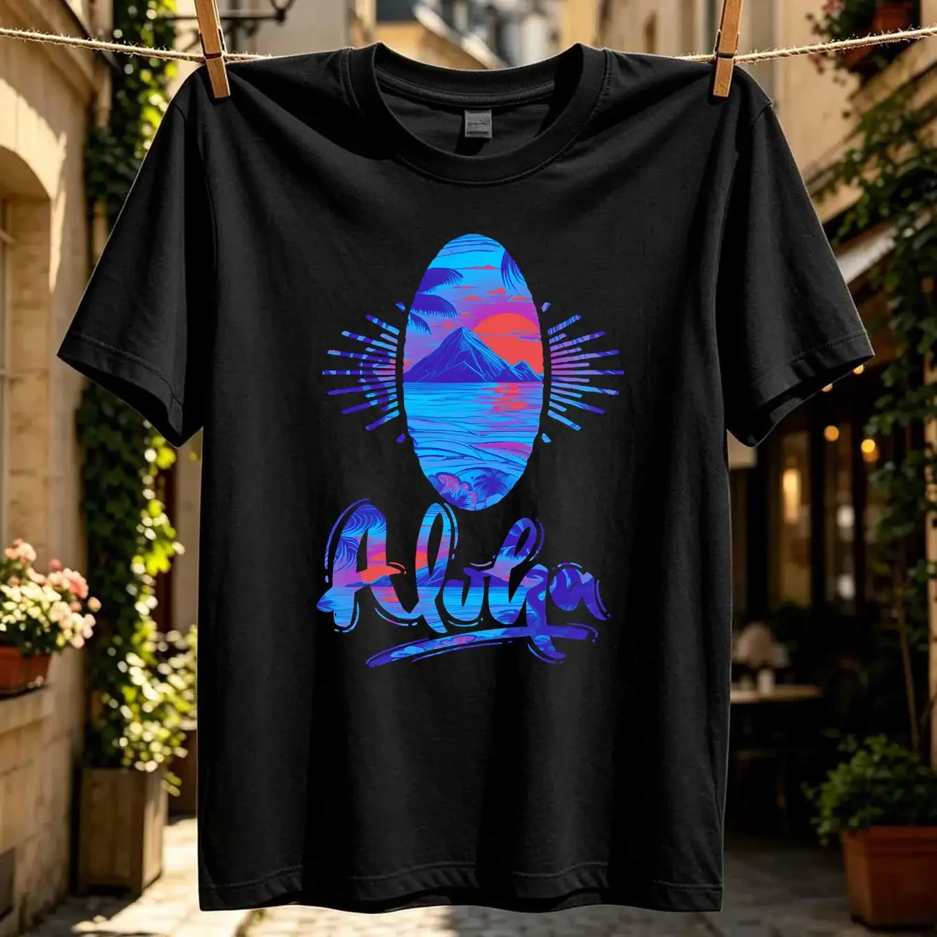 washed T Shirt Surf Funny Aloha Lover Hawaiian Islands Baseball cap Snapback Caps Knitted Hat vintage Washed designer clothes