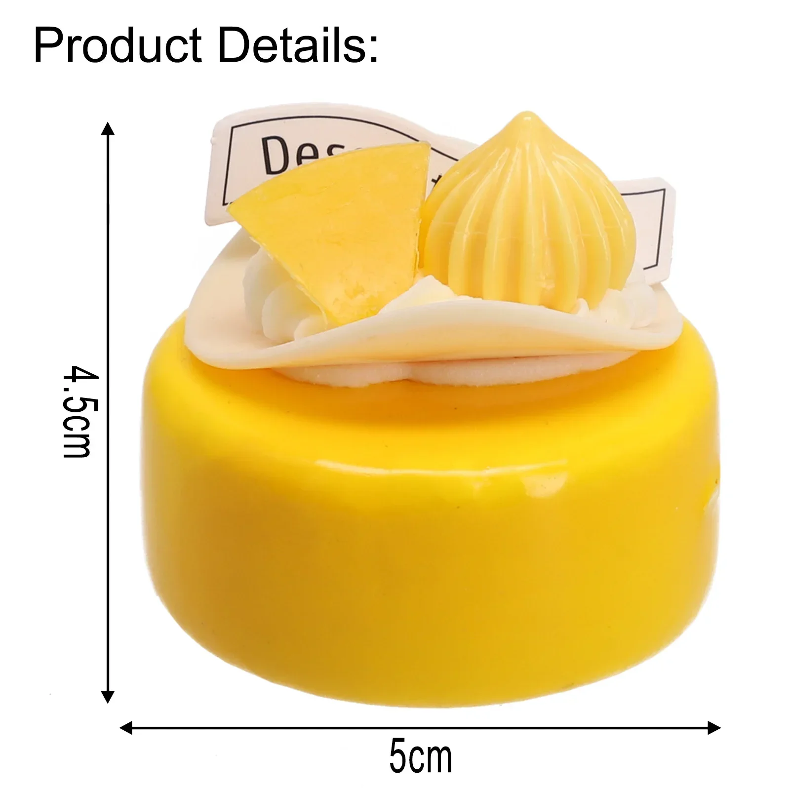 Cake Model Decoration Simulated Dessert Simulated Food Model Simulation Cake Model Bakery Decoration Realistic