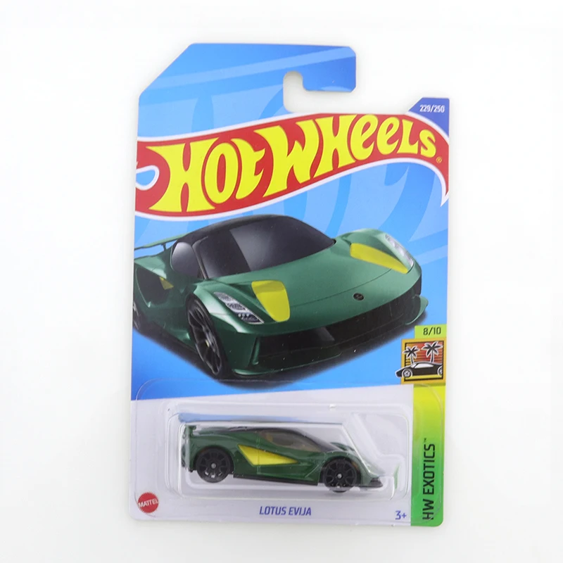 

2022 Hot Wheels LOTUS EVIJA #229/250 HW Exotics 8/10 Mini Alloy Coupe 1/64 Metal Diecast Model Car