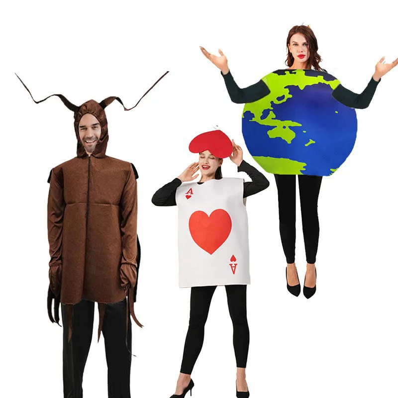 loween-stage-performance-red-heart-a-coroach-earth-cosplay-poker-card-adult-funny-costume-women's-ethnic-faion