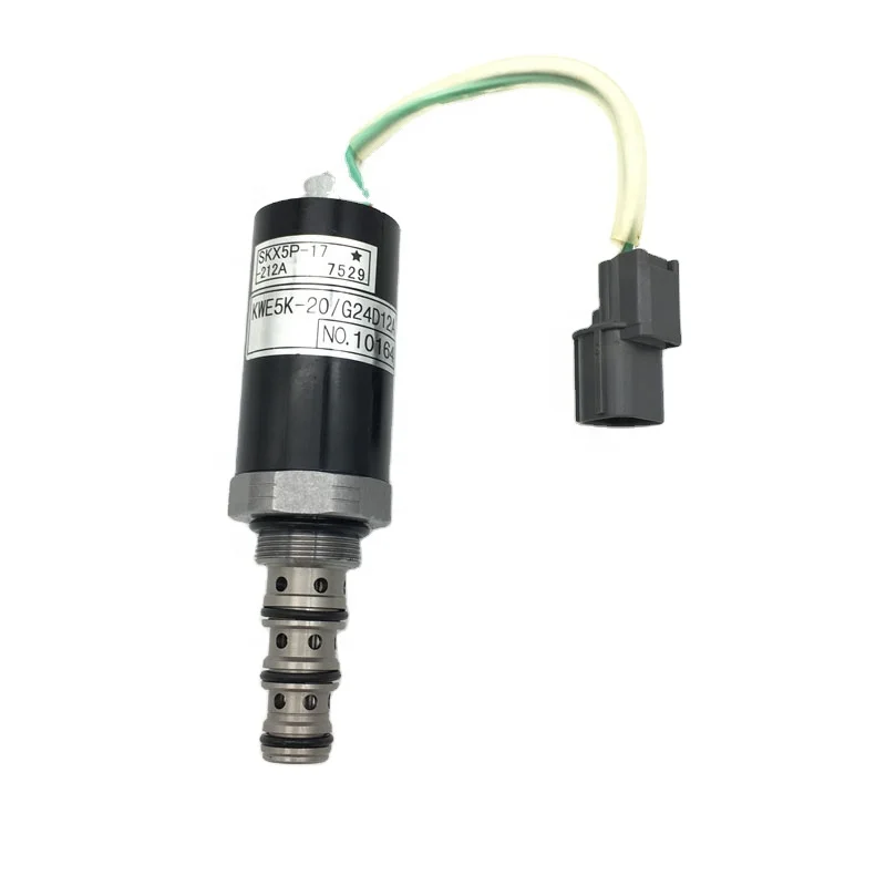 

For Excavator parts Hydraulic solenoid valve SKX5P-17-212A KWE5K-20/G24D12A-T