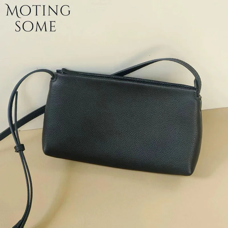 

MOTINGSOME Luxury Designer Bags Minimalism Woman Bag Genuine Leather Shoulder Satchel Mini Handbag 2026 New Square Underam Tote