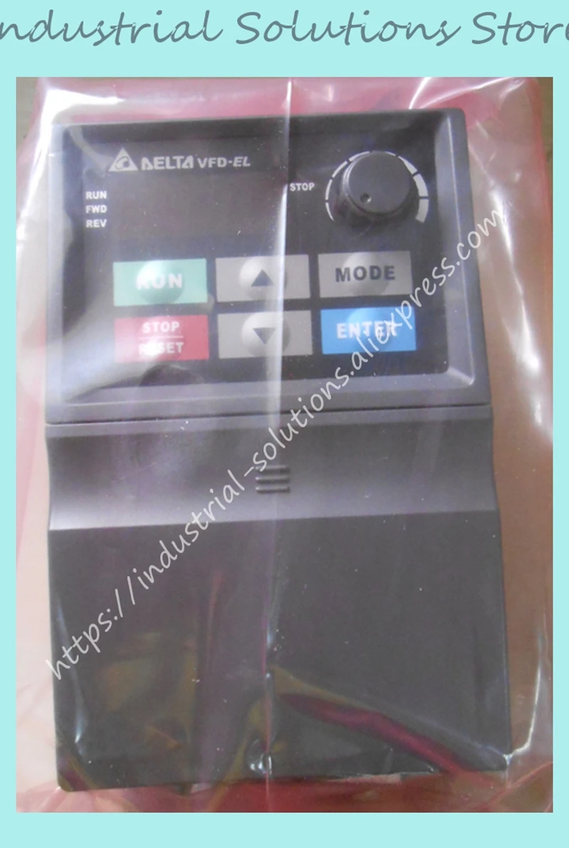 Série VFD002EL21A 0 ~ 220V 1.6A 240 ~ 0.1Hz VFD-EL série 0.25HP nouvel original d'El d'inverseur à C.A. 1PH 600 V