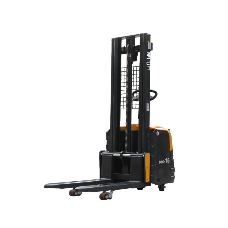 YG Customized Compact 48V Heavy Duty Electric Stacker With CE Certification For Warehouse Logistics And Rough Terrain 1.5 Ton Ca