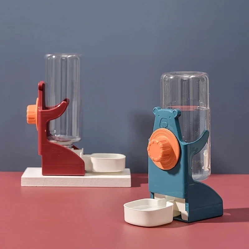 

Подвесная поилка-фонтан для мелких животных, непроливаемая, для кроликов, хомяков, морских свинок, компактная, для клеток, уютный подарок