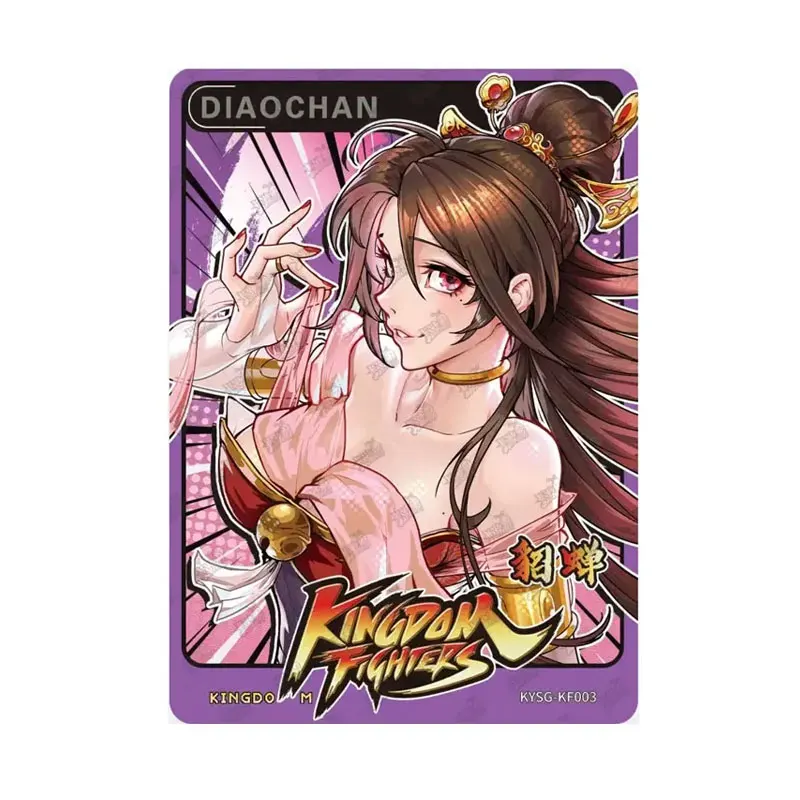 KAYOU The Three Kingdoms Arcade Gift Box Аватарная карта KF (001-016) Одиночный лист Qunying Yaoshi Оригинальные коллекционные карты на день рождения