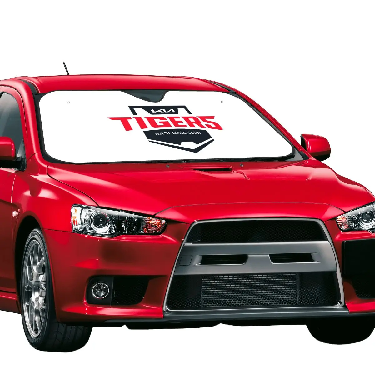 Kia Tigers Korea Windshield Sunshade Baseball Team Folding Cover Front Block Window 76x140cm Sunshade Visor Accessories Covers