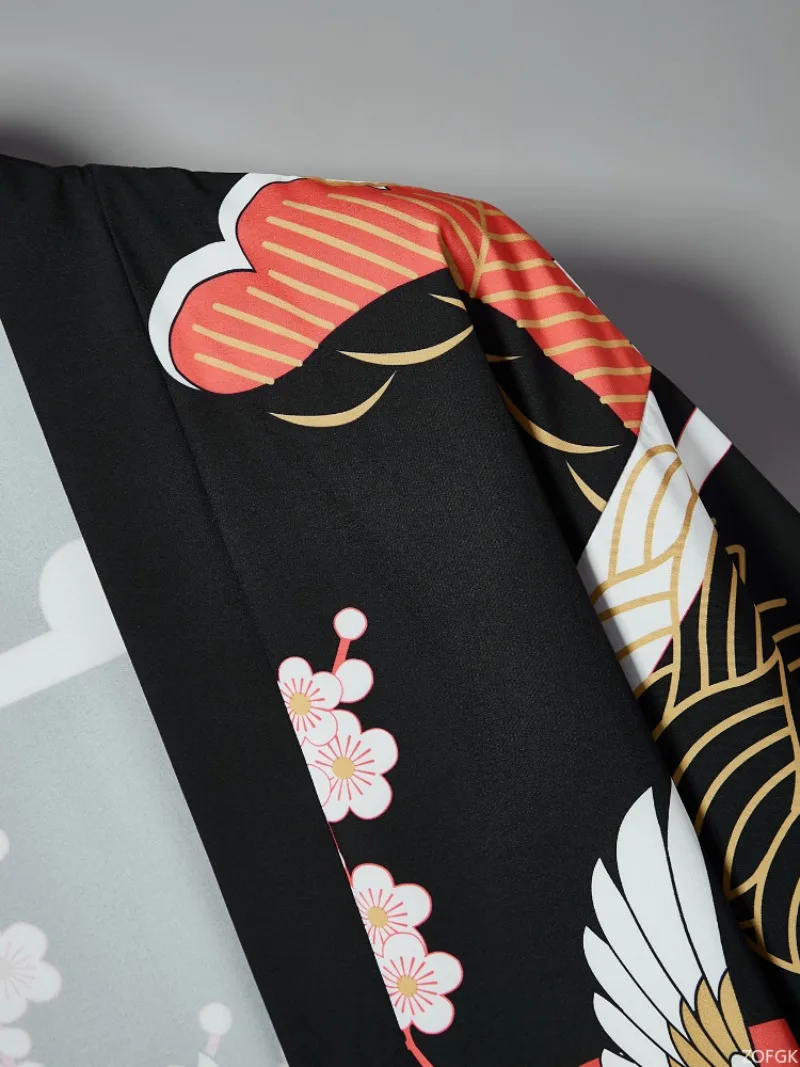 زي المحارب الأنثوي، كيمونو ياباني للعب الأدوار، هاراجوكو هاوري، يوكاتا الشاطئ الصيفي، ملابس الشارع، سترة علوية