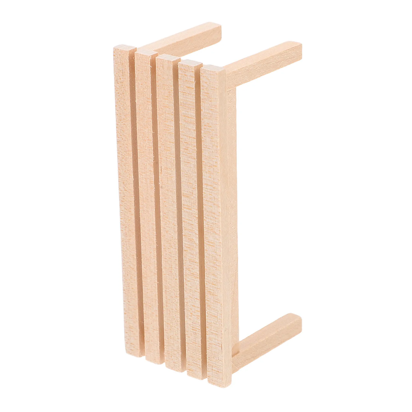 

Миниатюрная деревянная скамейка для кукольного домика, аксессуар для мебели, декор для дома, для сцен из маленьких домиков