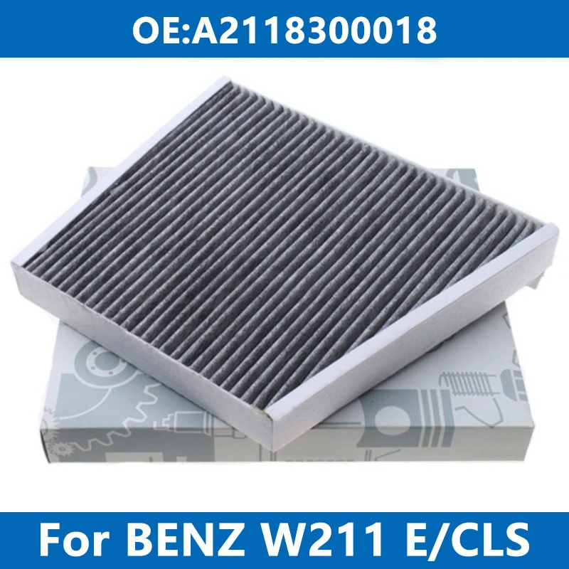 Cabin Filter Car Air Conditioner A2118300018 For Mercedes Benz W211 E200 E220 E240 E270 E280 E300 CDI CGI CLS350 Carbon Filter