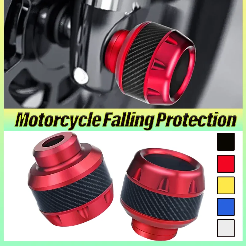 

Fork Frame Falling Protection Pads Sliders Moto Exterior Moto Safty Accessories Motorcycle Crash Protector Scooter Wheel Front