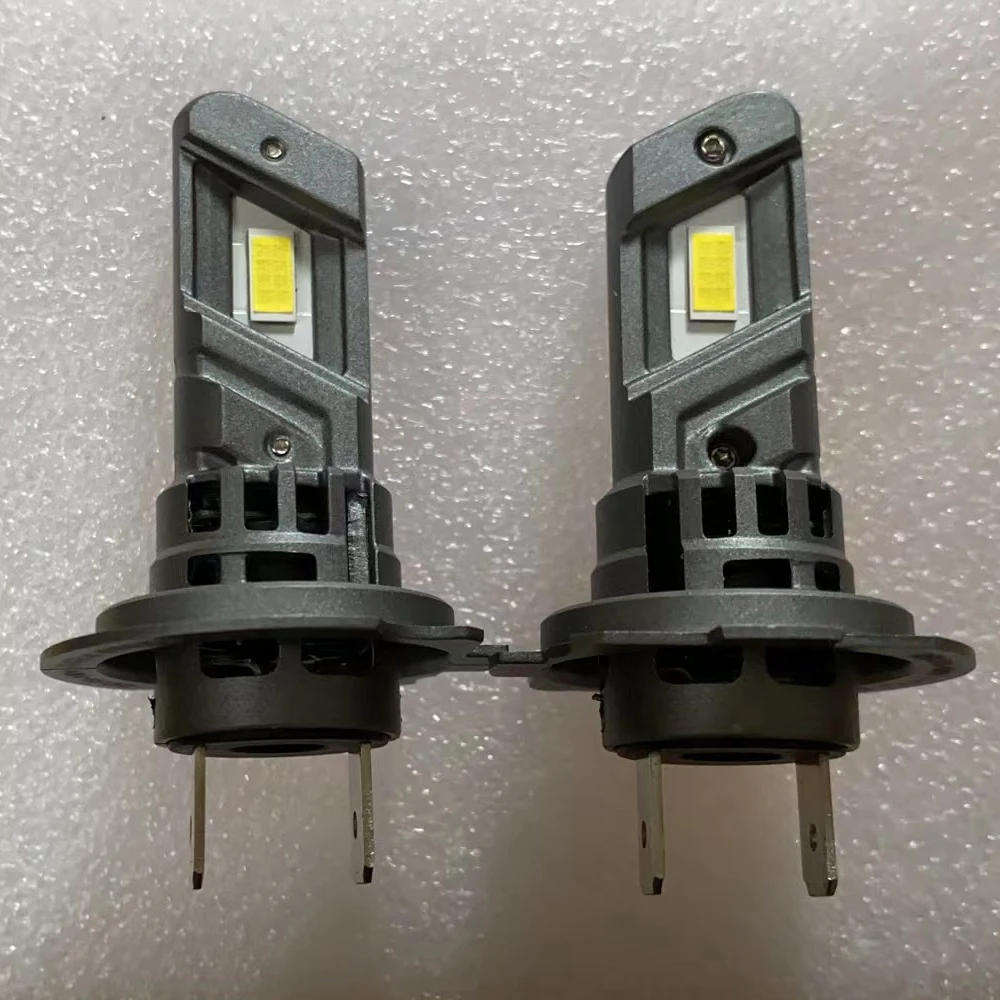2 Stück H7 PX26D 12V 55W H18 PY26D-1 LED-Autolampen Superhelle Scheinwerfer Hochleistungs-Fahrzeugbeleuchtung Weiße Turbo-Dioden Nebelscheinwerfer Motorrad – Detail 9