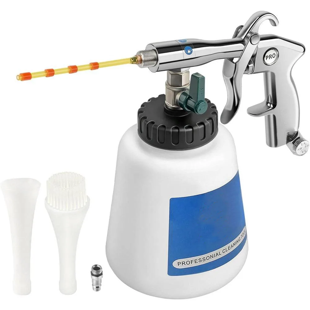 

Hand Pump Foam Sprayer Car Washing Hand-held Foam Spray Bottle Pneumatic High Pressure Foam Snow Washer Watering Can EU Adapter