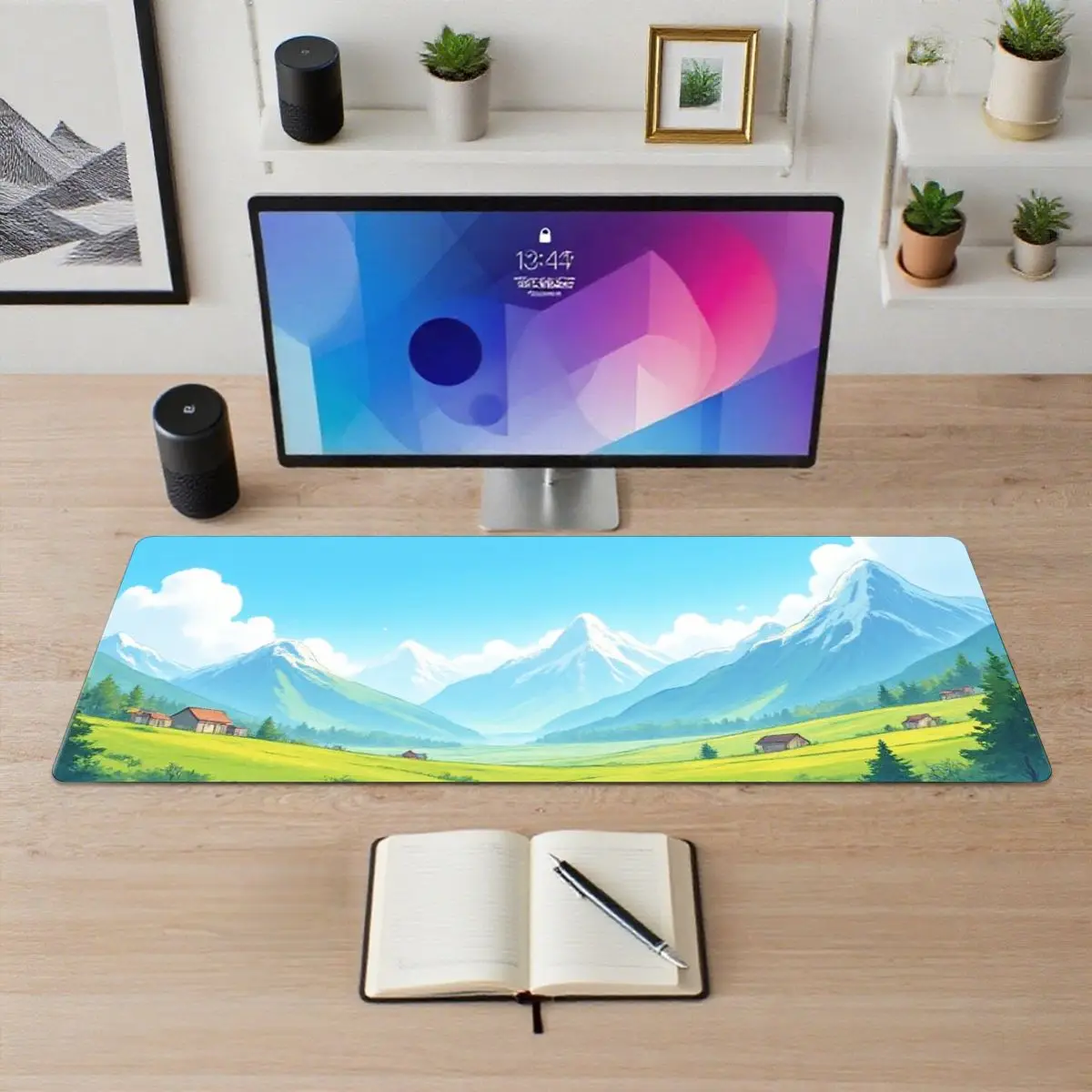 

Fresh Scenery Large Size Mouse Pad Spacious Natural Landscape Design Desktop Office Gaming Home Office Boost Space