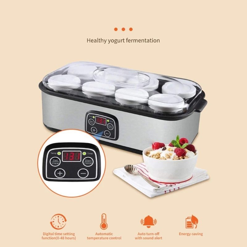 Thiết bị nuôi cấy sữa chua đa chức năng K1AD với bát và kiểm soát nhiệt độ
