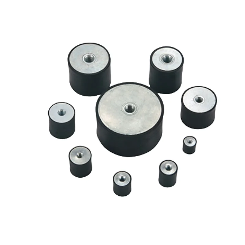 Imagem -02 - Duplo Fêmea Thread Rubber Shock Absorber Bater Pad Damper Almofadas Anti-vibração Almofada de Amortecedor Parafuso Post m4 m5 m6 m8