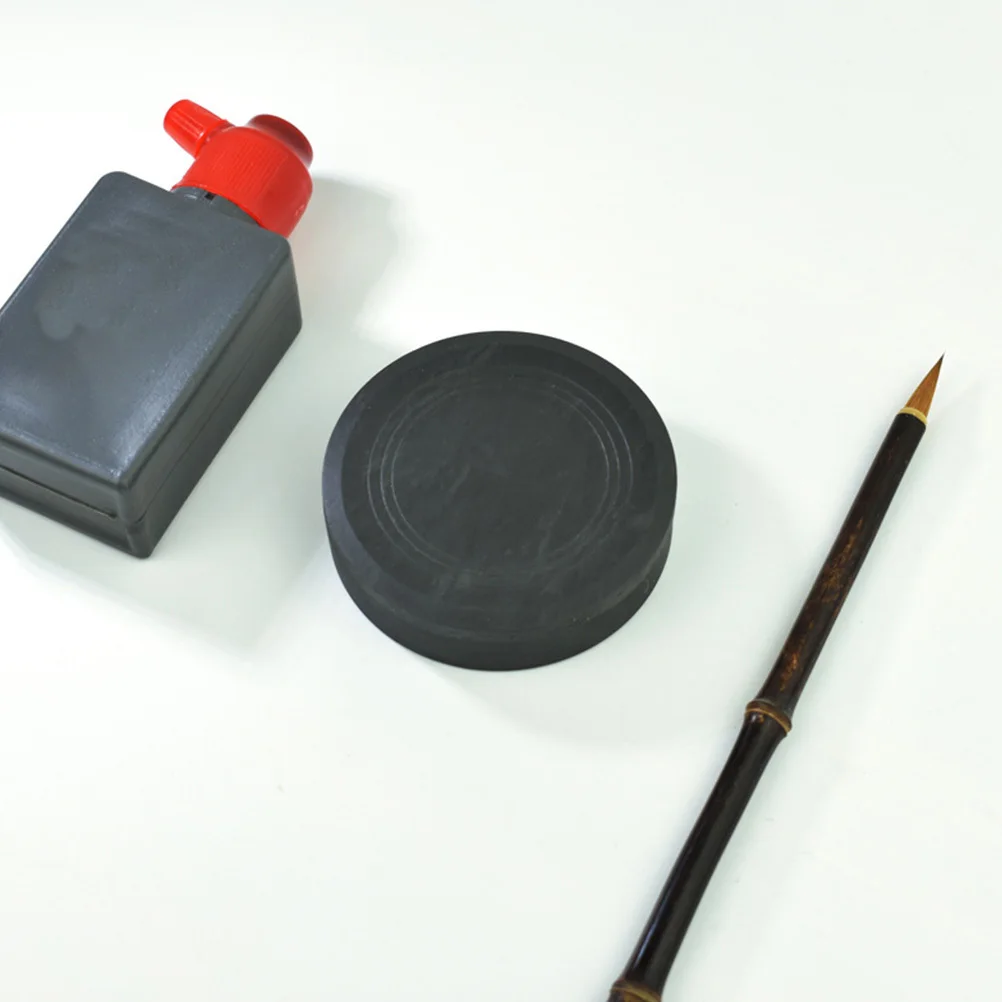 

Chinese Inkstone Exquisite Durable Calligraphy Inkstone for Students Traditional Ink Grinding Stone Calligraphy Inkslab