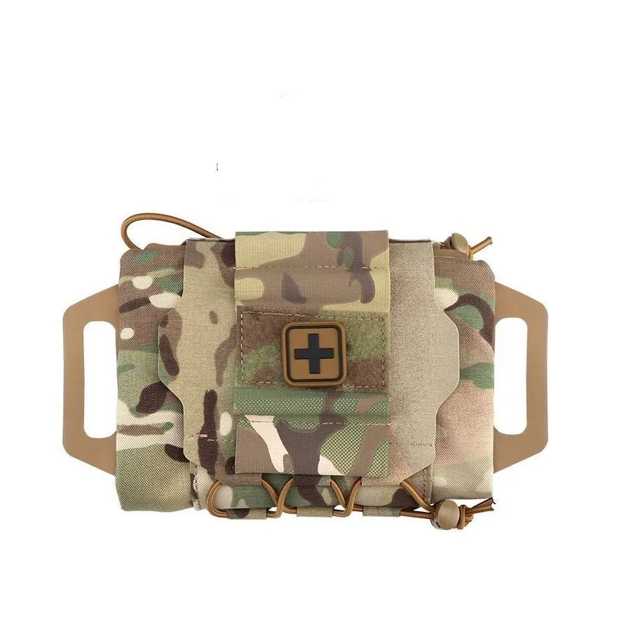 

Tactical First Aid Kit Outdoor Hunting Bag Pouch IFAK Kits MOLLE Medical Pouch Rapid Deployment First-aid Survival Kit
