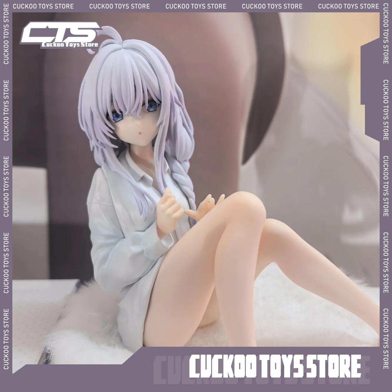 

15cm Wandering Witch Figures Elaina Figure The Witch'S Journey Anime Figure Pvc Model Cute Girl Statue Collection Birthday Gifts