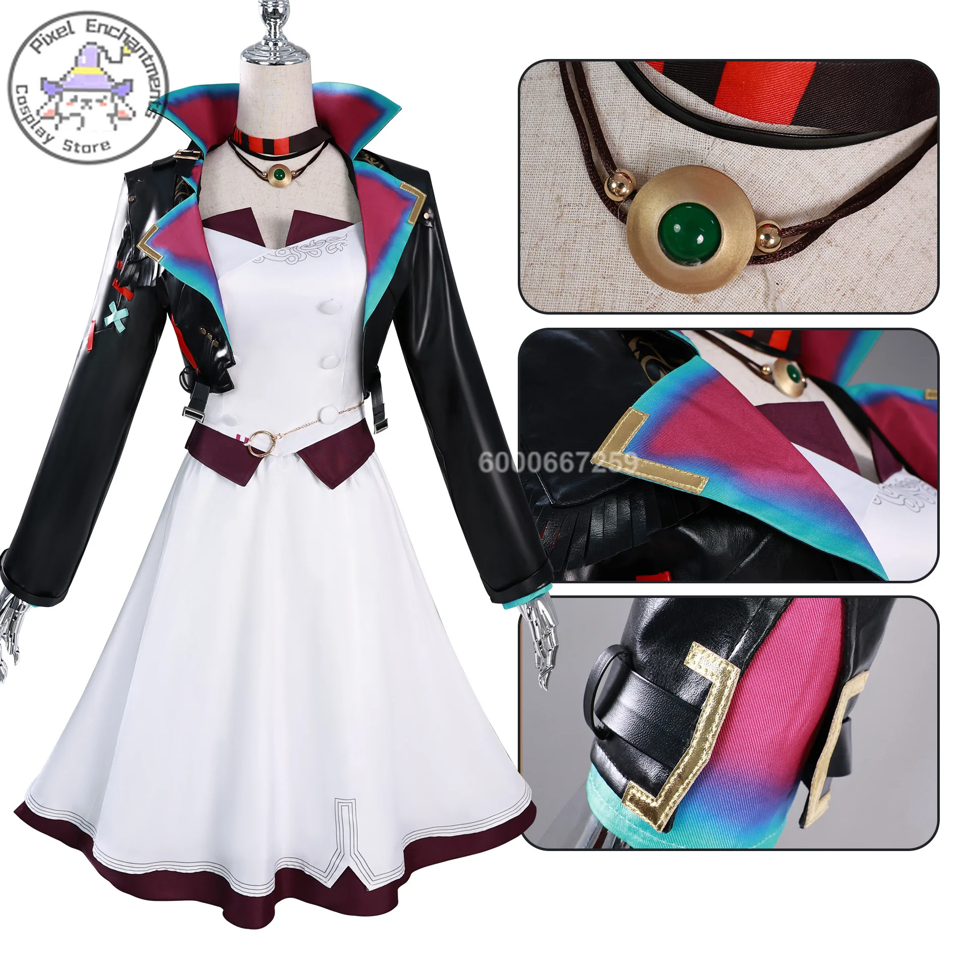 جامعة الأساطير: غامض الموسم 2 Jinx فضفاض مدفع المرأة تأثيري حلي للمبيعات عبر الحدود تأثيري حلي لعب الأدوار #2