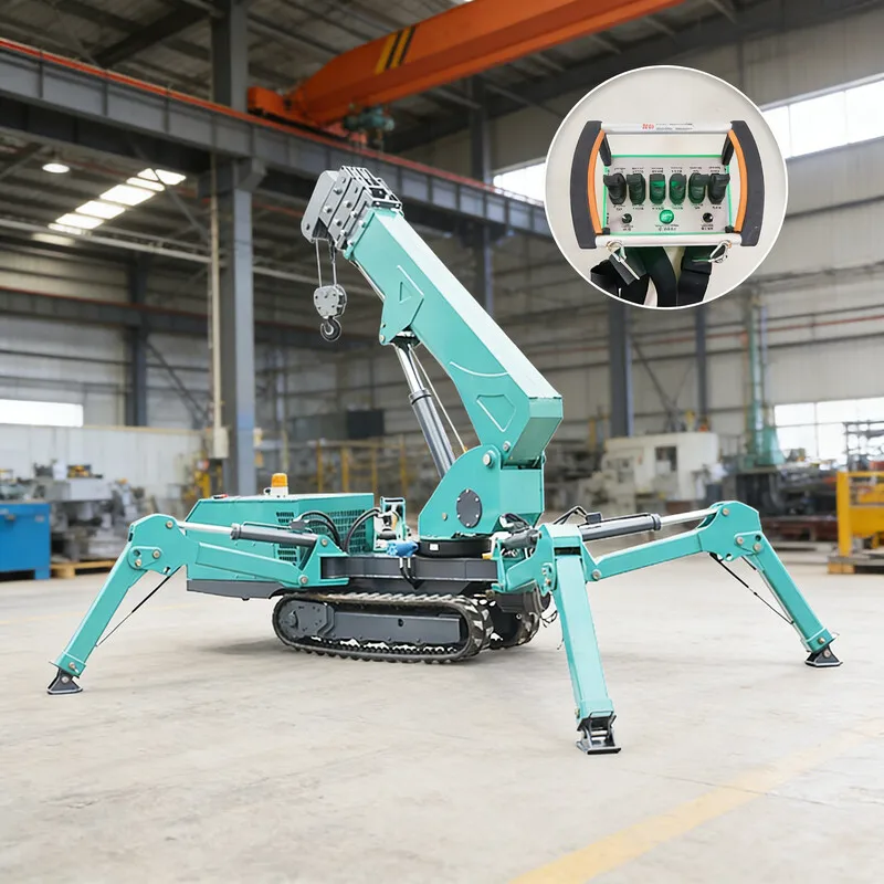 Customized Spider Crane for Sale – Intuitive Remote Control, Simple Operation, Fast Setup & Tear-Down, Factory Price