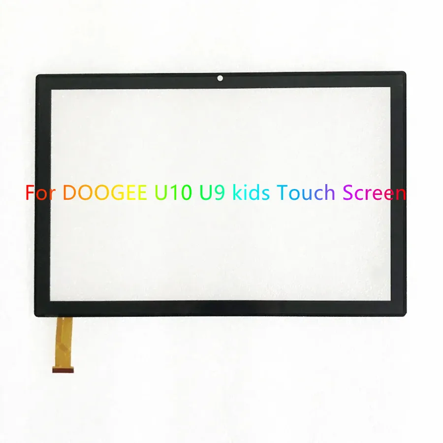 New Black 10.1'' Inch For DOOGEE U10 U9 kids Tablet PC Touch Screen Digitizer Disassemble Replacement Parts 100% Tested