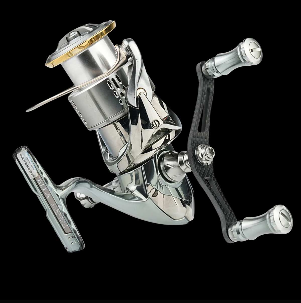 HEIGHTEN Spinning Carbon Reel Griff 90mm für Shimano Daiwa – Detail 13