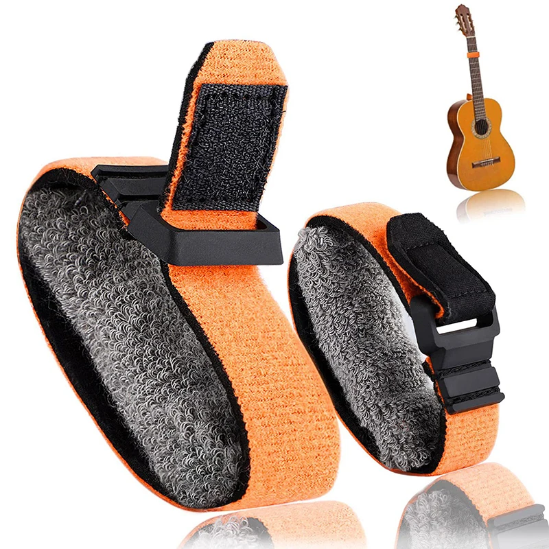 1Pc Strong Adaptability Noise Damper Muter Wraps High-elastic Guitar Mute Strap Easy To Use Stringed Instruments Accessories