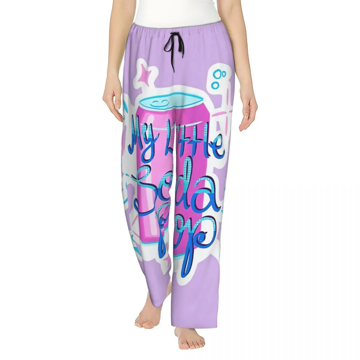 

My Little Soda Pop Kpop Demon Hunter Pajama Pants Comfortable Elastic Waist Pajamas Fashion Sleepwear Bottoms Plus Size Homewear