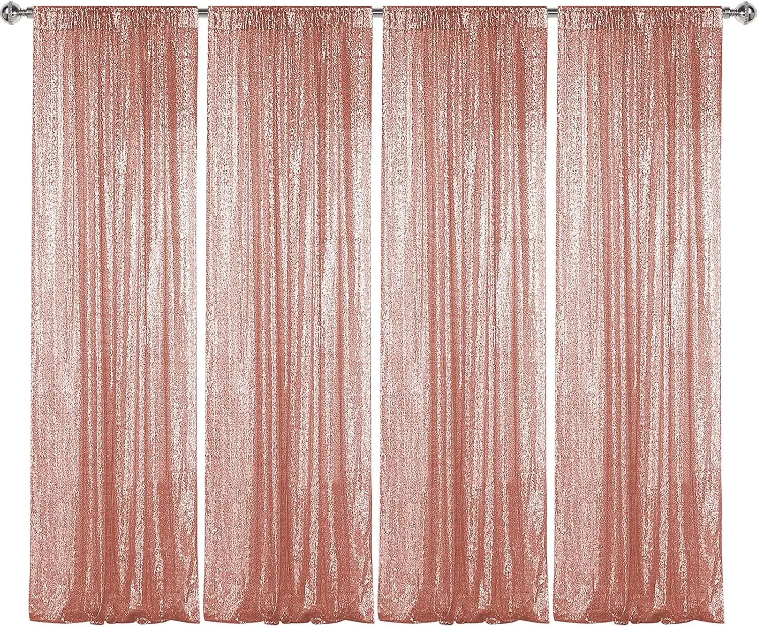 Rose Gold Sequin Ba…