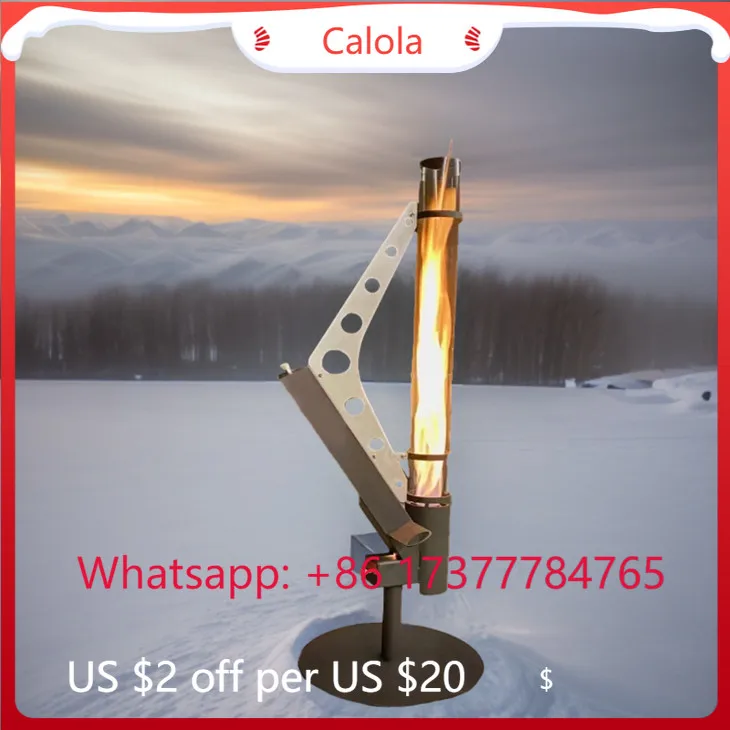 Smokeless Wood Pellet Fire Pit, Outdoor Biomass Patio Heater